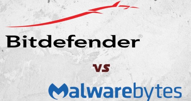 Comparación de Bitdefender contra Malwarebytes.
