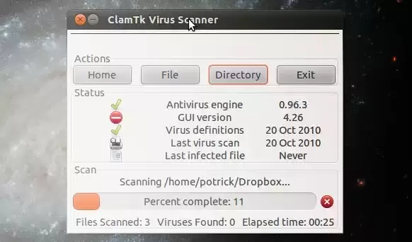 Instalación de ClamAV Ubuntu.